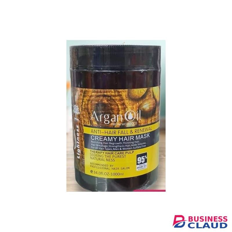Moroccan Argan Oil Creamy hair mask for volume and repair