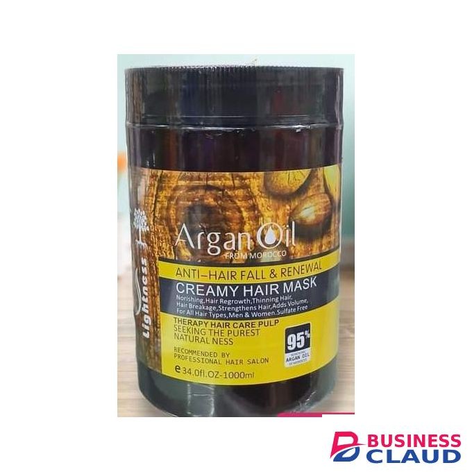 Moroccan Argan Oil Creamy hair mask for volume and repair