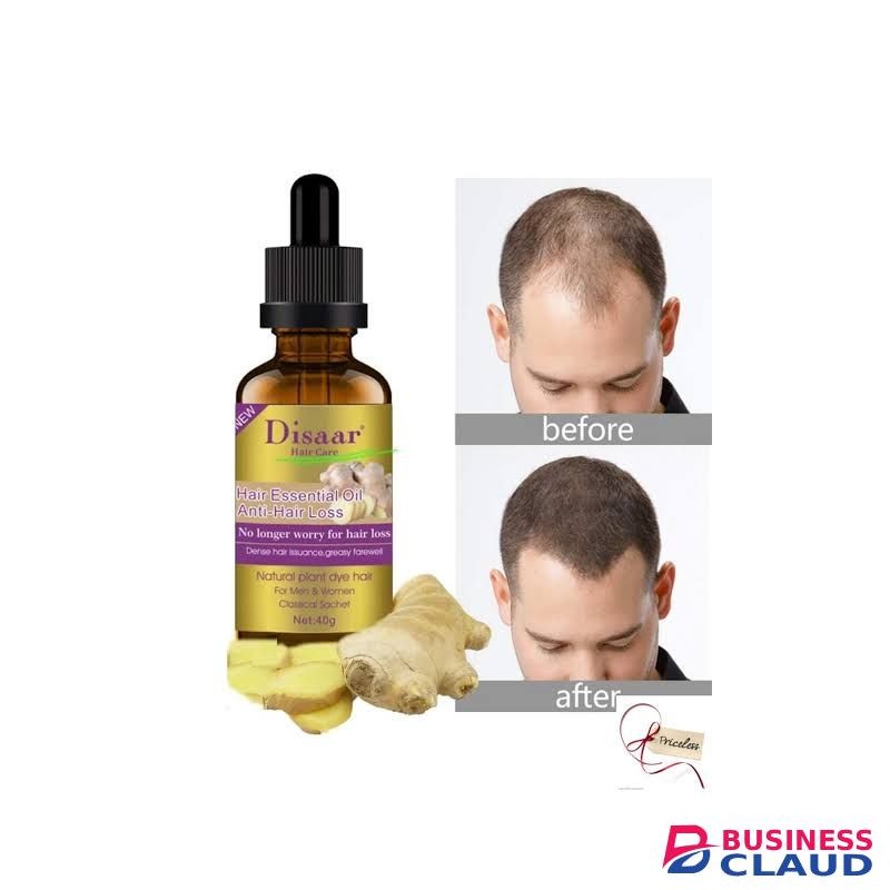 Disaar Hair Essential Oils Anti-Hair Loss With Ginger, 30ml