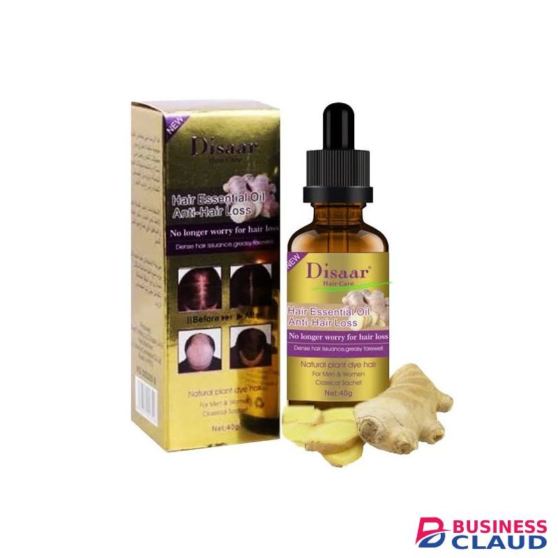 Disaar Hair Essential Oils Anti-Hair Loss With Ginger, 30ml