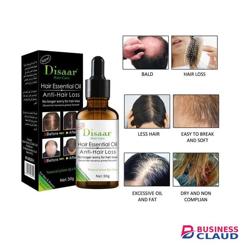 Disaar Hair Essential Oil Anti-Hair Loss Plant Essence+ Ginger 30ml