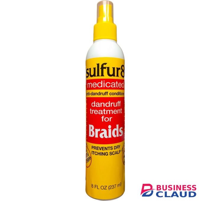 Sulfur8 /Sulphur8 Medicated Anti Dandruff Conditioner + Moisturizing Oil Sheen SPRAYS Anti Dandruff Itching Dry Scalp With Salicylic Acid Sulfur 8 As Prima Donna ,