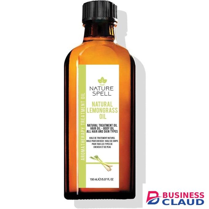 Nature spell lemongrass Oil for Hair & Skin 150 ml – Helps Prevent Hair Loss - Skincare Oil to neutralise Unwanted Body Odours