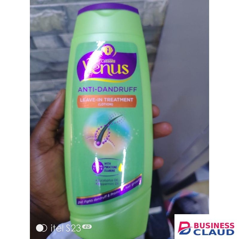 Venus anti dandruff leave in hair treatment lotion with eucalyptus oil and peppermint oil