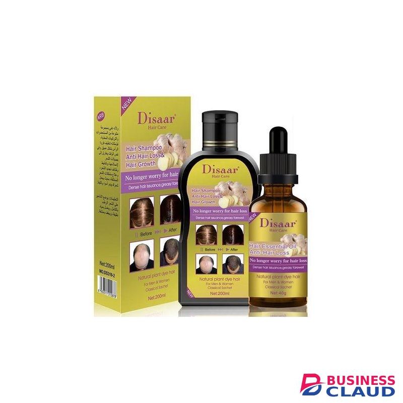 Disaar 2in1 Anti-Hair Loss Shampoo And Anti-Hair Essential oil
