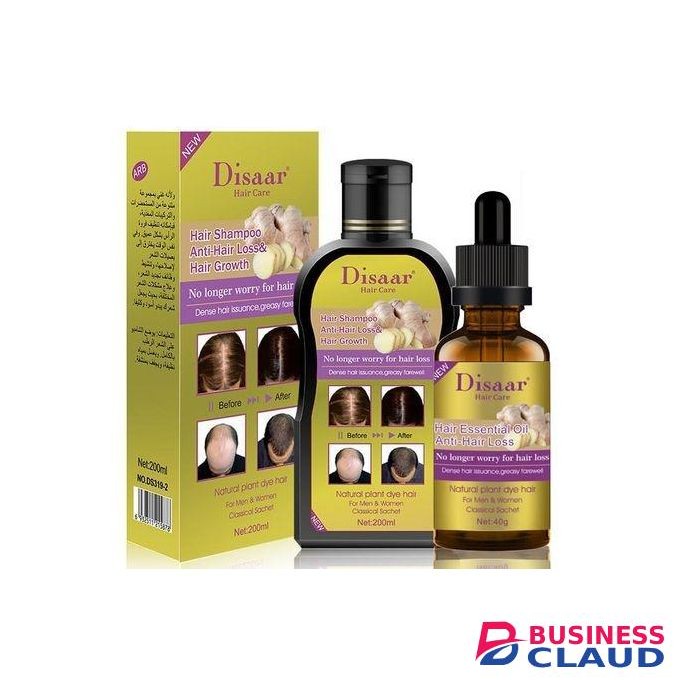 Disaar 2in1 Anti-Hair Loss Shampoo And Anti-Hair Essential oil