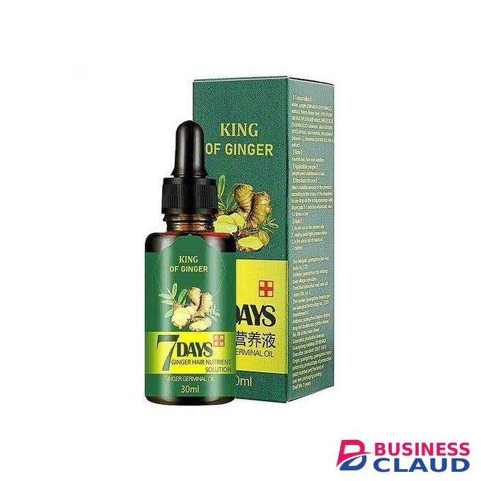 7 Day Ginger Germinal Hair & Beard Oil Growth loss Essence oil faster