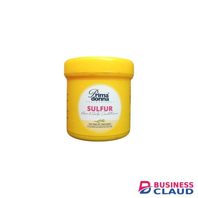 Prima Donna Sulfur Medicated Treat Anti-Dandruff Hair & Scalp Conditioner Oil with Tea Tree Oil