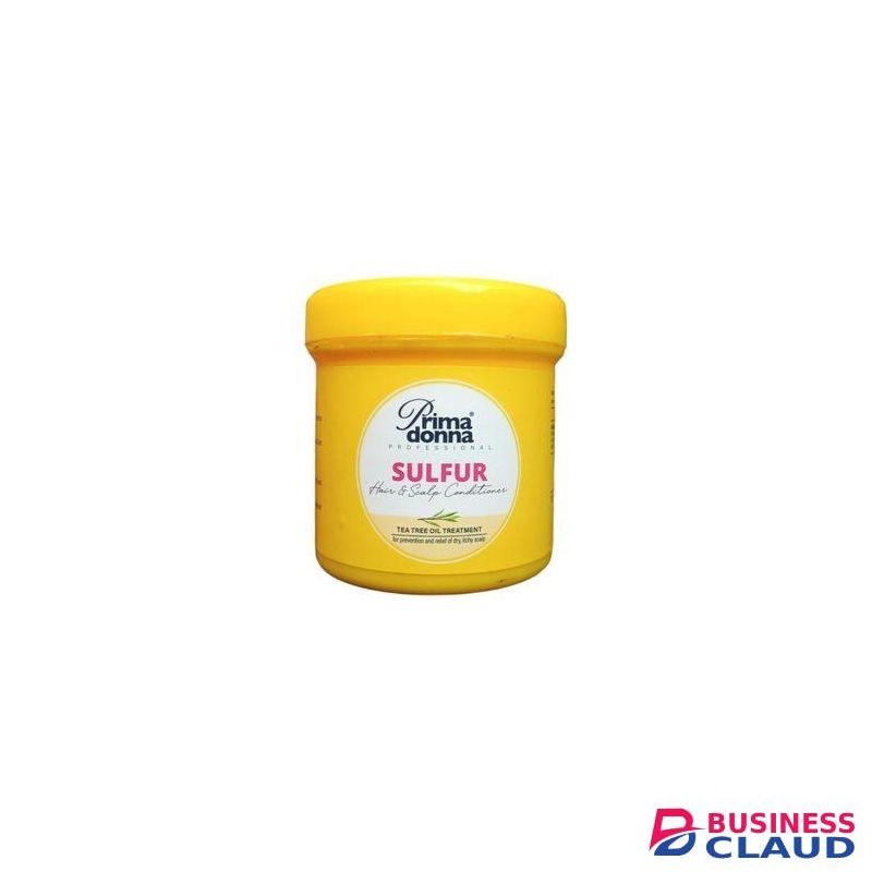 Prima Donna Sulfur Medicated Treat Anti-Dandruff Hair & Scalp Conditioner Oil with Tea Tree Oil