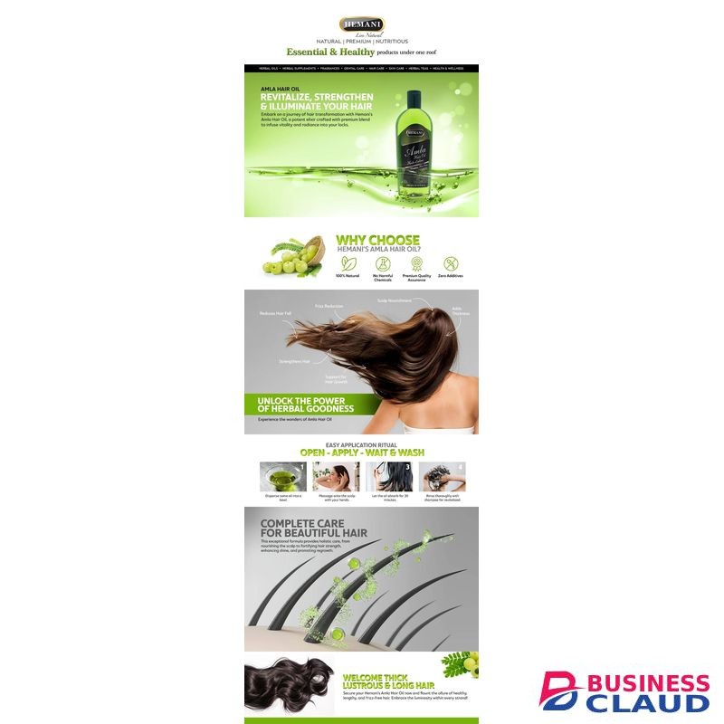 Hemani Natural Pure Amla Hair Oil for Strong, Long & Thick hair, Nourishes Scalp, Controls Hair Fall, Strengthens Hair & Promotes Hair Growth-30ml