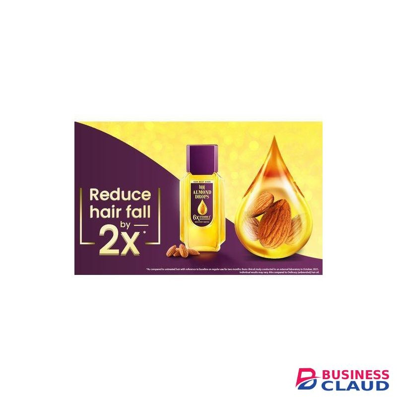 Bajaj Almond Drops Hair Oil For Hair Growth & Anti-Hair Fall.