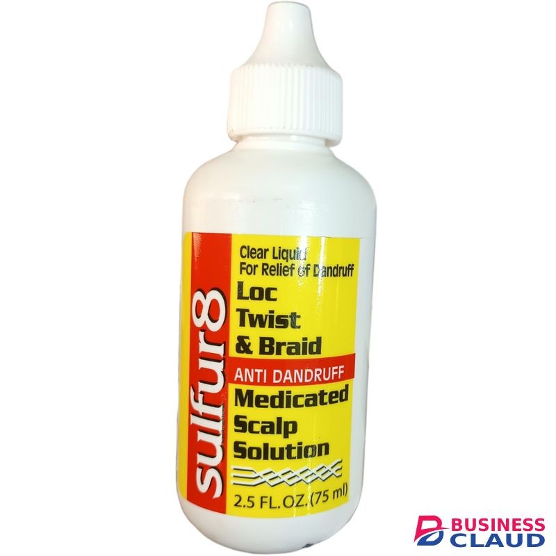 Sulfur8 Loc Twist & Braid Anti-Dandruff Medicated Scalp Solution