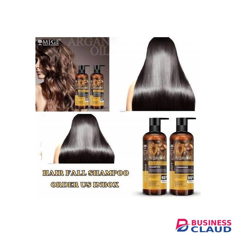 Morrocan Argan ARGAN OIL SHAMPOO CONDITIONER ANTI-HAIR FALL & RENEWAL