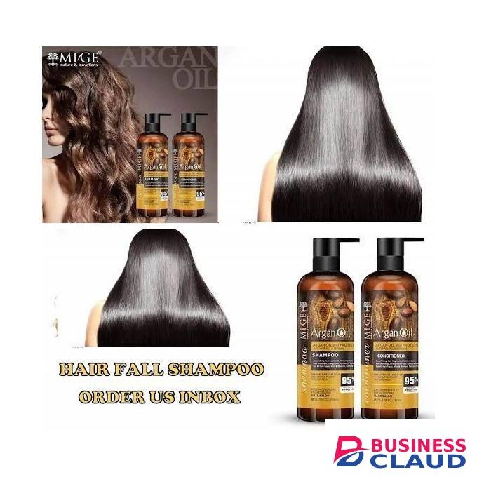 Morrocan Argan ARGAN OIL SHAMPOO CONDITIONER ANTI-HAIR FALL & RENEWAL