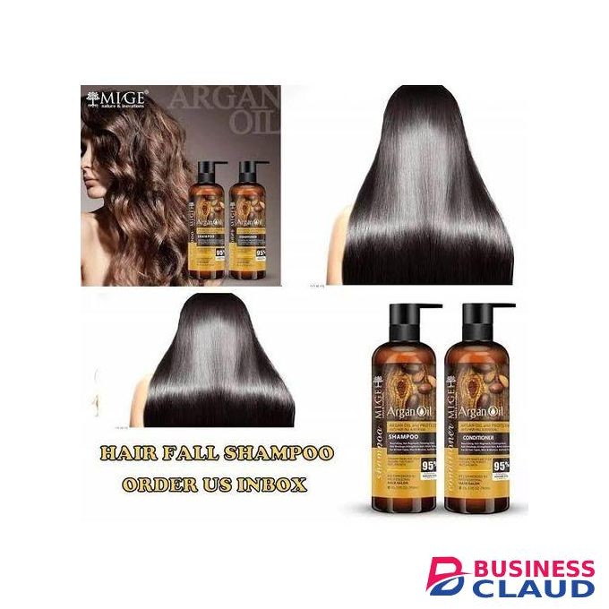 Moroccan Argan Oil ARGAN OIL SHAMPOO CONDITIONER ANTI-HAIR FALL & RENEWAL
