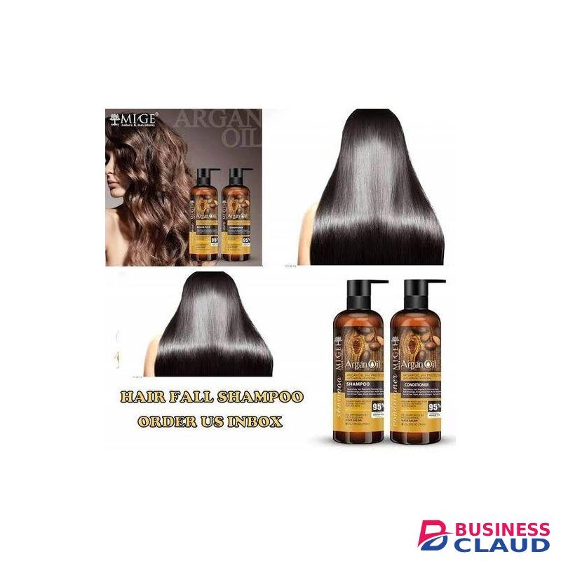 Moroccan Argan Oil ARGAN OIL SHAMPOO CONDITIONER ANTI-HAIR FALL & RENEWAL