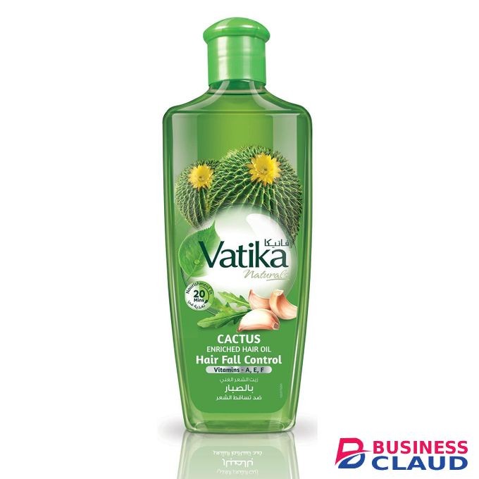 Vatika Naturals Enriched Hair Oil, Natural Moisturizing, Strengthening & Hair Oil Serum for Healthy Scalp