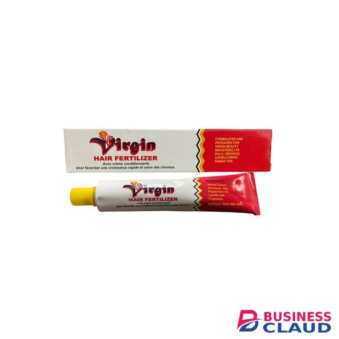 VIRGIN Hair Fertilizer Anti-Dandruff and Conditioning Cream for Rapid Hair Growth 70g