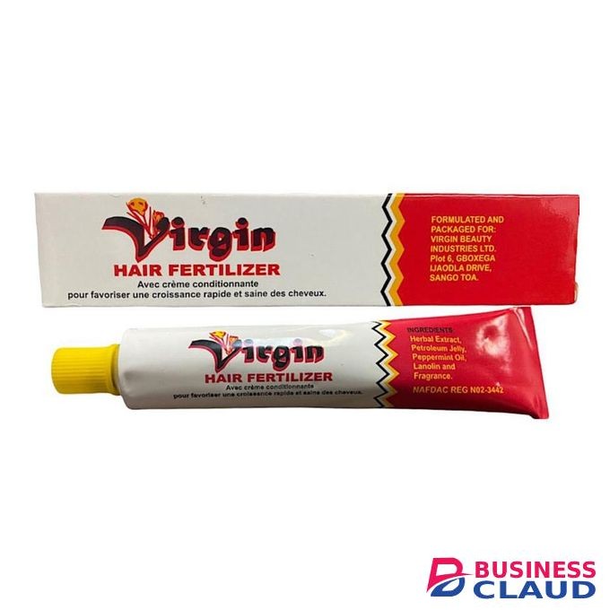VIRGIN Anti-Dandruff and Conditioning Cream for Rapid Hair Growth 70g