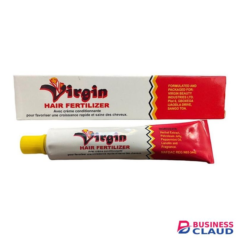 VIRGIN Anti-Dandruff and Conditioning Cream for Rapid Hair Growth 70g