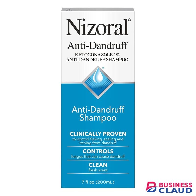 Nizoral Anti-Dandruff Shampoo with 1% Ketoconazole, Fresh Scent, Leaves Hair Soft, Clean & Fresh-smelling-Controls Flaking, Scaling and Itching-200ml-PLUS a FREE Silicone Hair Scalp Massager Shampoo Brush.