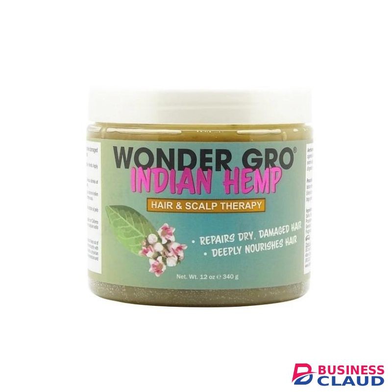 Wonder Gro Indian Hemp Hair & Scalp Therapy Hair 340g