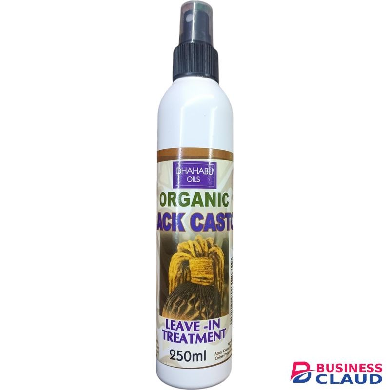 Dhahabu Black Castor Oil Infused Leave In Treatment nk