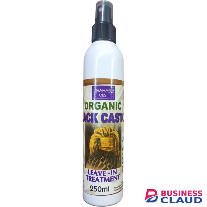 Dhahabu Black Castor Oil Infused Leave In Treatment nk