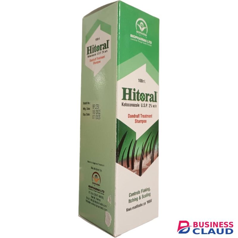 Hitoral DANDRUFF TREATMENT SHAMPOO Healthy Hair Flaking Itching Scalp Scaling