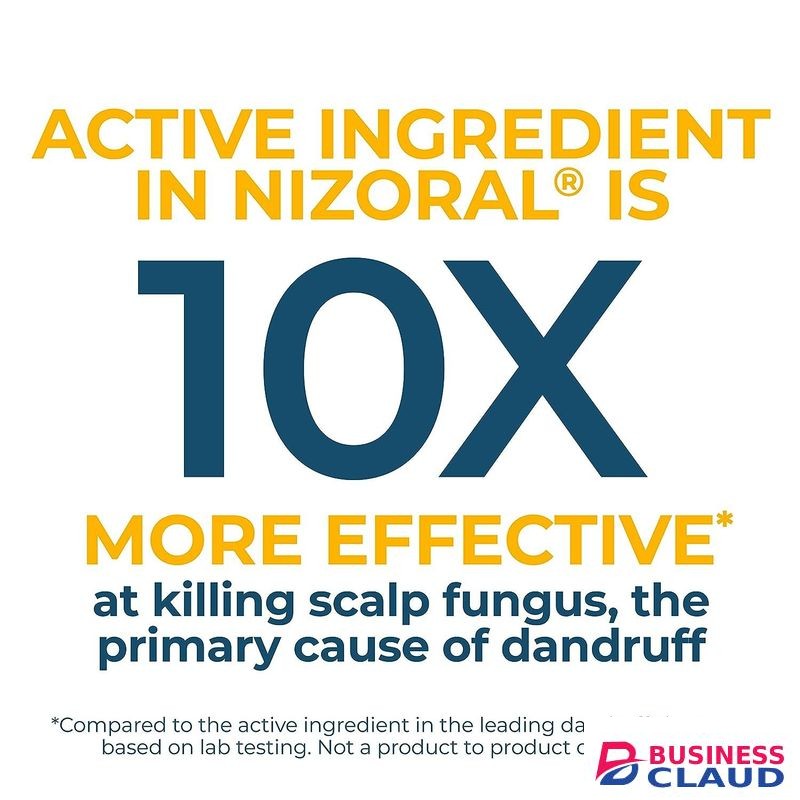 Nizoral Anti-Dandruff Shampoo Controls Scalp Fungus flaking, scaling and itching from dandruff.