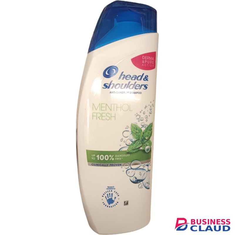 Head & Shoulders Menthol Fresh ANTI-DANDRUFF SHAMPOO Gentle And Effective ,