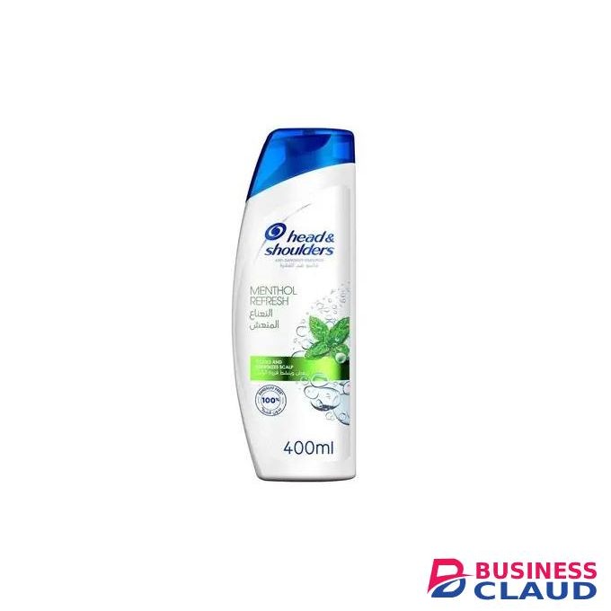 Head & Shoulders Menthol Fresh Anti-Dandruff Shampoo - Hair Shampoo, 400ml