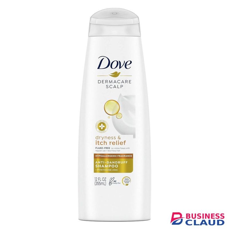 Dove DermaCare Anti Dandruff Shampoo for Dry, Itchy Scalp Dryness and Itch Relief Dry Scalp