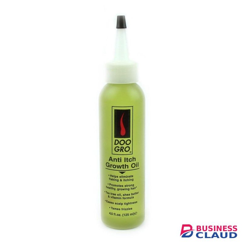 Doo Gro Anti-Itch Growth Oil-for Dry, Itchy Scalp, Moisturizes & Reduces Flakes