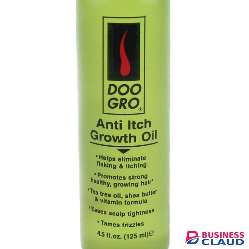 Doo Gro Anti-Itch Growth Oil-for Dry, Itchy Scalp, Moisturizes & Reduces Flakes
