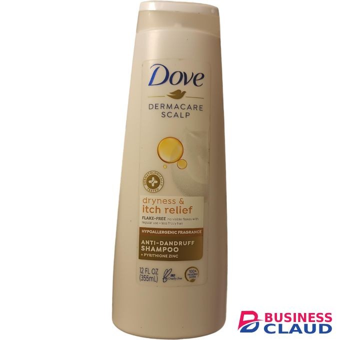 Dove DermaCare SCALP ITCH & DRYNESS RELIEF Shampoo - Flake & Frizz Free Hair nk