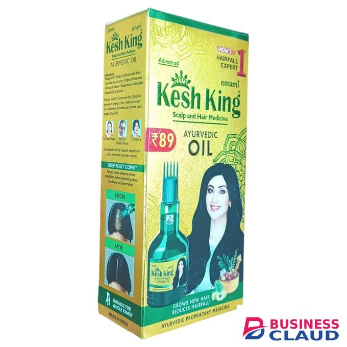 Kesh King AYURVEDIC OIL Advanced HairFall Expert, Scalp & Hair Medicine, Grows New Hair nk