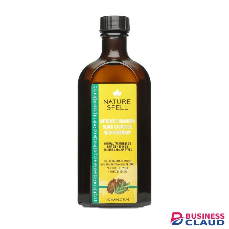 Nature spell Jamaican Black Castor Oil Infused with Rosemary for Hair & Body