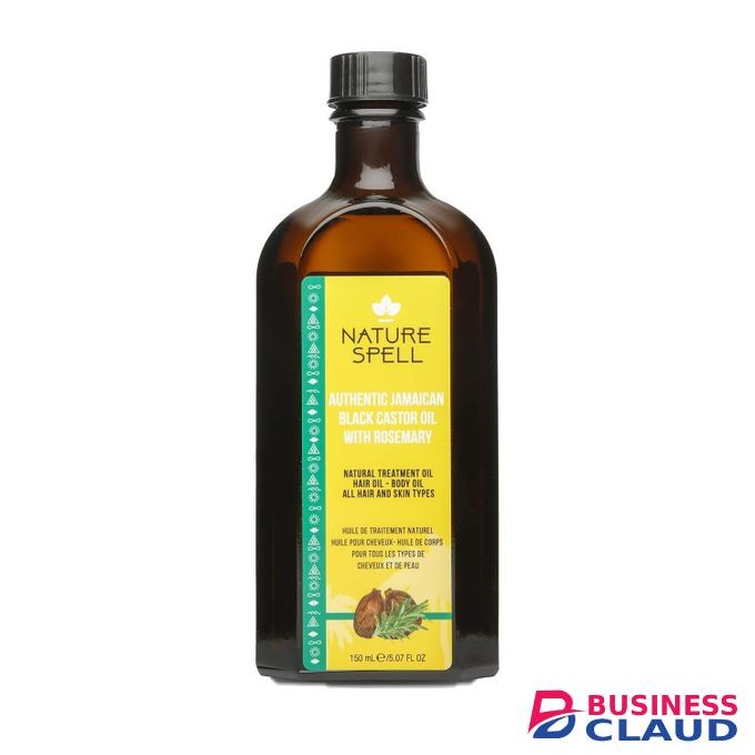 Nature spell Jamaican Black Castor Oil Infused with Rosemary for Hair & Body