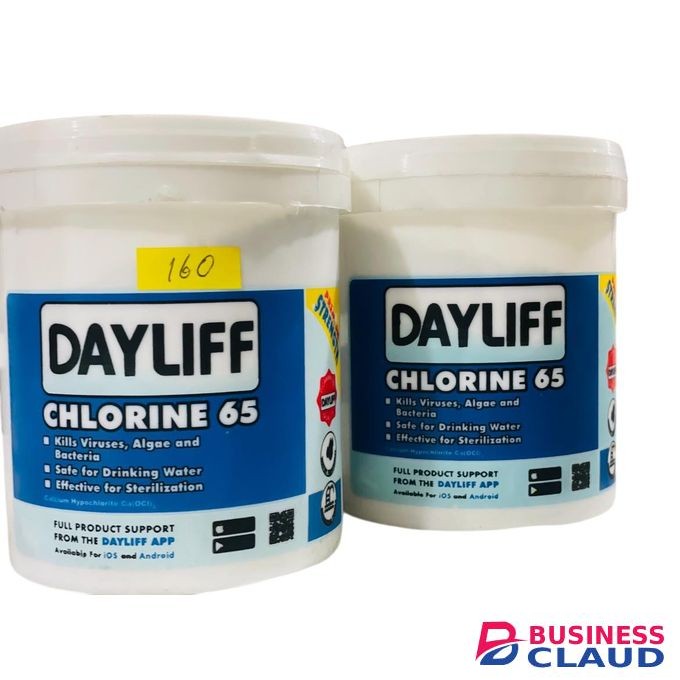 Dayliff CHLORINE 65 1KG WATER TREATMENT CHEMICAL 1PC