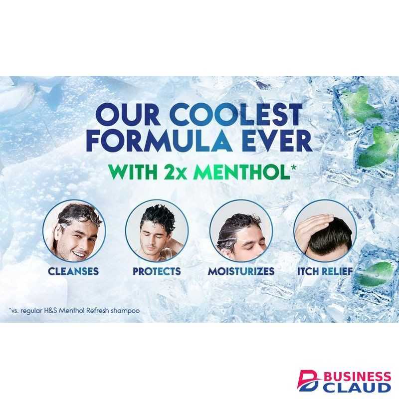 Head & Shoulders Sub-Zero Freshness Anti-Dandruff Shampoo for Oily Scalp-400 ml