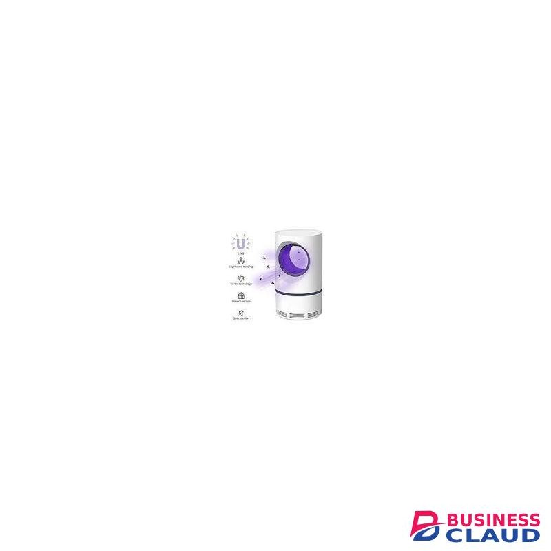 Silent UV LED Mosquito Killer Lamp - 360° USB Powered Electronic Insect Trap - Quiet & Chemical-Free Anti-Mosquito Repellent for Home & Bedroom