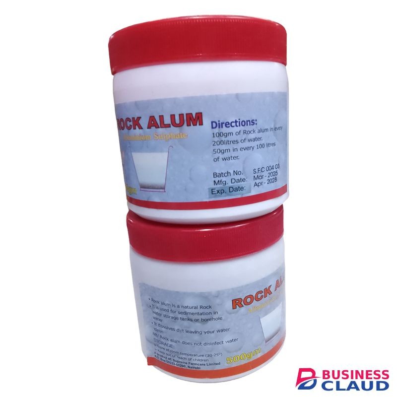 Biochem 0.5KG ROCK ALUM ALUMINIUM SULPHATE FOR WATER TREATMENT