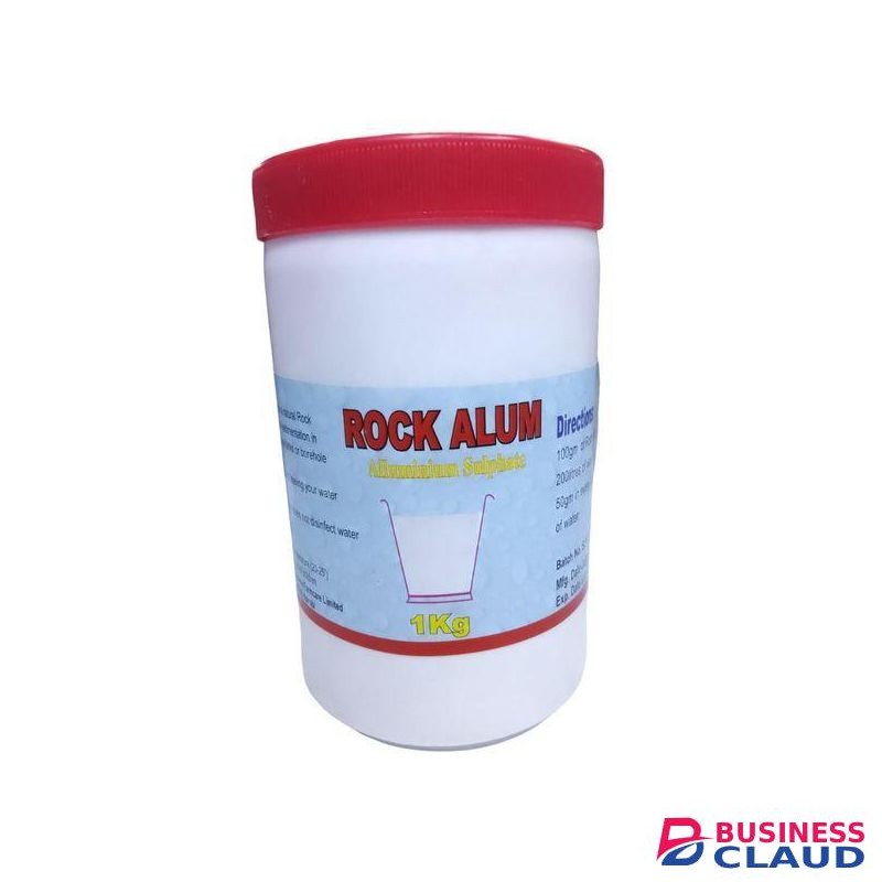 Rock Alum (Alluminium Sulphate) 1kg