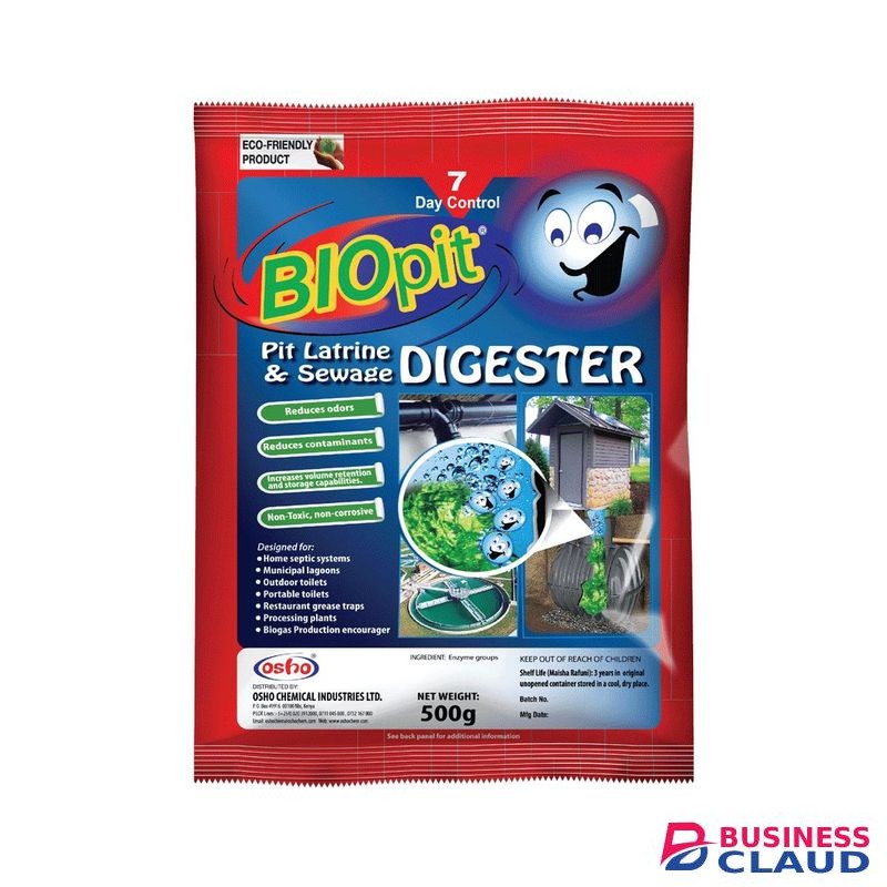 Osho Biopit Pit Latrine & Sewage Digester 500g