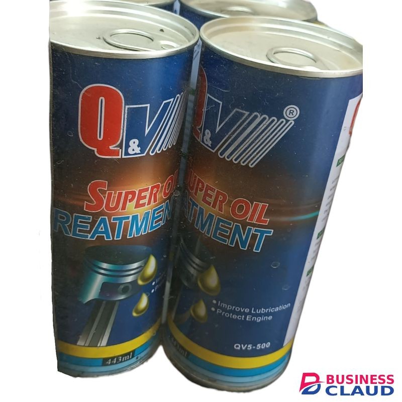 Q&V Super Oil Treatment IMPROVES LUBRICATION PROTECTS ENGINE As Gunk ,