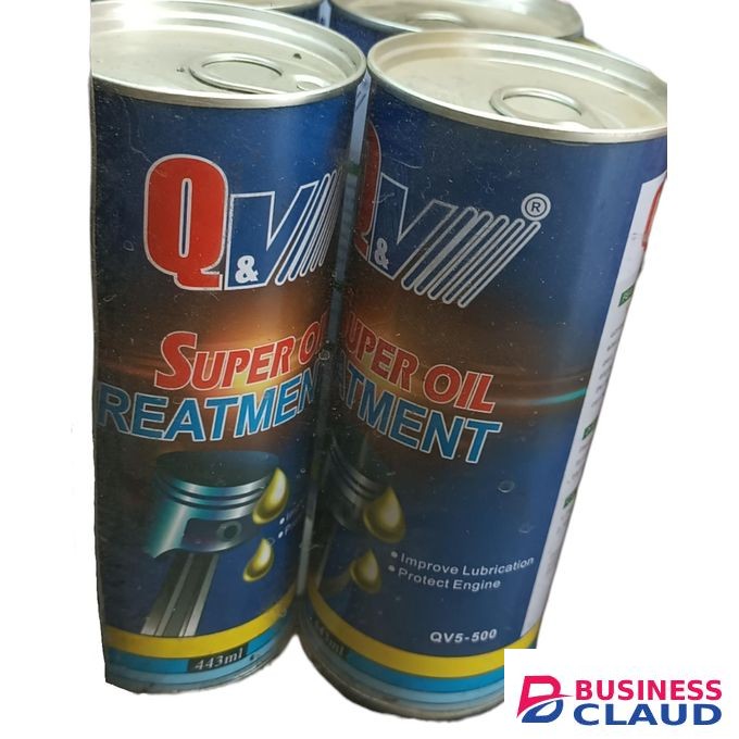Q&V Super Oil Treatment IMPROVES LUBRICATION PROTECTS ENGINE As Gunk ,