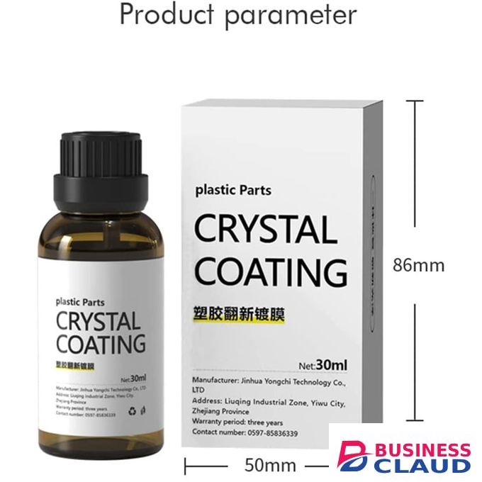 Plastic Parts Crystal Coating – 30ml