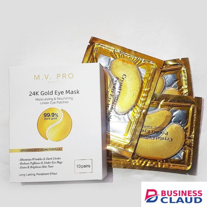 24K PURE GOLD 24 K GOLD EYE MASK