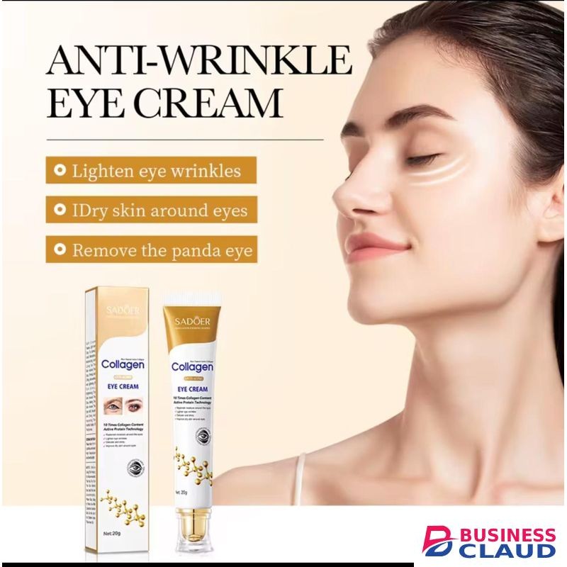 DR RASHEL Collagen Eye Cream – Anti-Aging, Dark Circles & Eye Bags Treatment, 20g